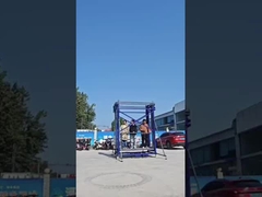 Thang máy vận tải hàng hóa công nghiệp ngoài trời thang máy 9m