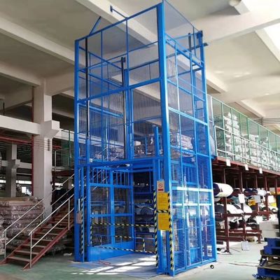 Mua 3m-9m Cage Lift thủy lực hoàn toàn lồng dọc hàng hóa nâng kho hàng hóa thang máy online manufacture