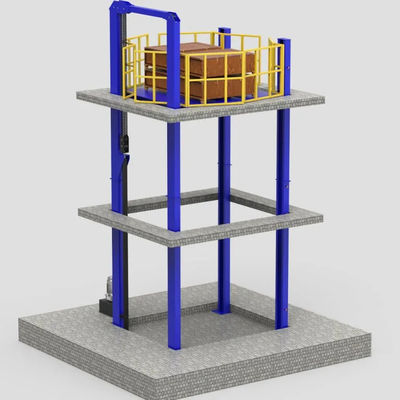 Mua Hydraulic Vertical Industrial Four Post Lift 4 Post Storage Lift cho nhà kho nhà máy online manufacture