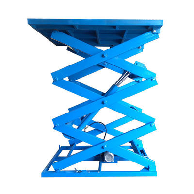Mua Thang máy kéo cố định 4m 1000kg Electric Double Scissor Lift online manufacture