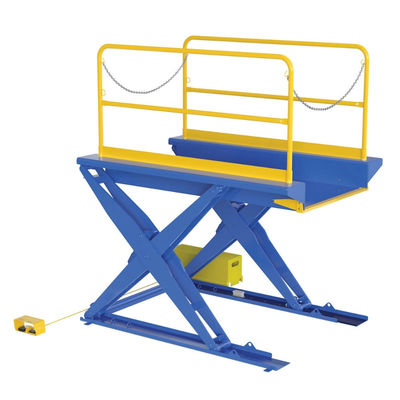 Mua 4000kg Loading Dock Scissor Lift Platforms 1.8m Scissor Lift Dock Leveler online manufacture