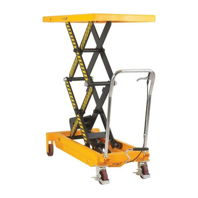 Mua 1m Thang máy nâng thủy lực công nghiệp 800kg Load Double Scissor Trolley Lift online manufacture