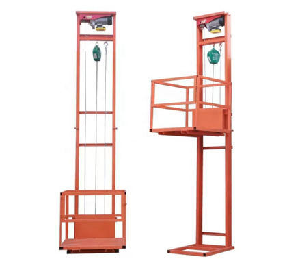 Mua 3m-10m 500kg Thang máy chở hàng dân cư Thang máy nâng hàng hóa dọc thủy lực online manufacture