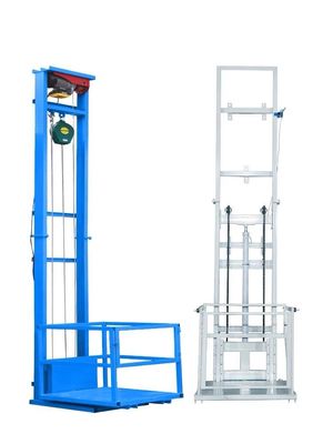 Mua Kho 500kg Hai cột thang máy chở hàng đơn hướng dẫn đường sắt thang máy vận chuyển hàng hóa thủy lực online manufacture