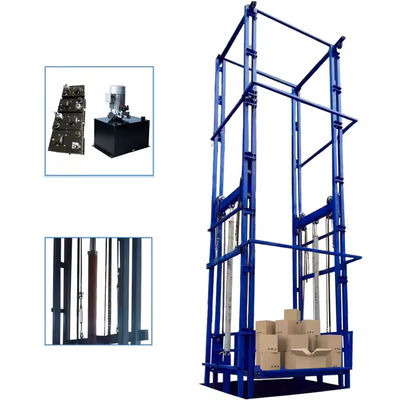 Mua 2000kg-5000kg Thang máy vận tải thủy lực Bốn Thang máy vận chuyển hàng hóa công nghiệp online manufacture