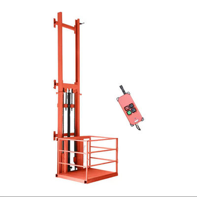 Mua Màu cam 8m Thang tải nhỏ 1000kgs Thang tải thủy lực online manufacture