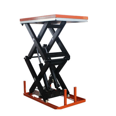 Mua 3.5m 1000kg Bàn nâng kéo cố định Hydraulic Double Scissor online manufacture