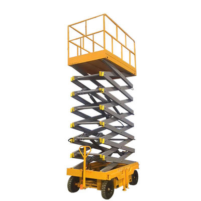 Mua 500kgs Mobile Scissor Lift Platform Hyd Scissor Lift 10m Độ cao làm việc online manufacture