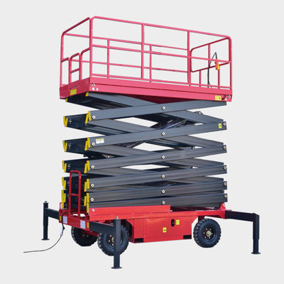 Mua 500kg Mobile Scissor Lift Platform hoạt động trên không 6m Electric Scissor Lift online manufacture