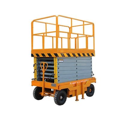Mua Orange Mobile Hydraulic Lift Platform 4m 300kg Đèn nâng kéo di động online manufacture