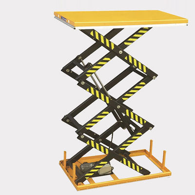 Mua Đồ nâng thủy lực 1t Capacity 5m Scissor Cargo Lift Table online manufacture