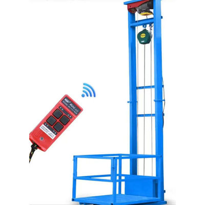 Mua Hydraulic Easy Lift Cargo Lift Platform 8m Nhà kho Thang gia dụng Thang máy online manufacture