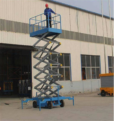 Mua Máy nâng kéo điện 500kg 6m 8m 10m Hydraulic Aerial Work Platform online manufacture