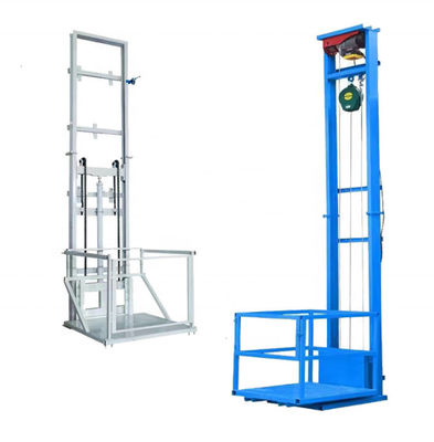 Mua Máy nâng hàng hóa thủy lực 1 tấn 9m Thang thẳng thắn treo trên tường Thang nâng hàng hóa cho kho online manufacture