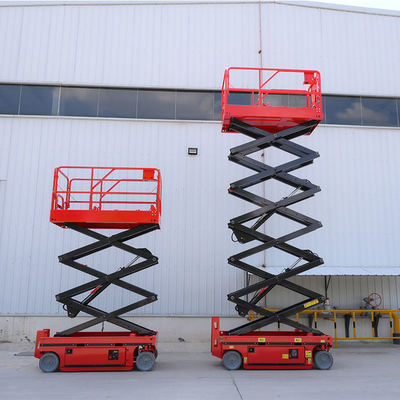 Mua 4 - 16m Self Propelled Electric Mobile Scissor Lift Hydraulic Lifting Platform sản xuất trực tuyến