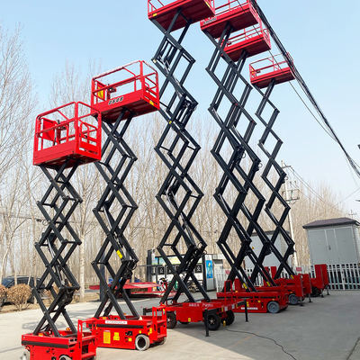 Mua Self-propelled Scissor Lift 8m 10m 12m 14m Hydraulic Scissor Lift Platform sản xuất trực tuyến