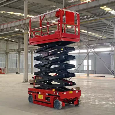 Mua Self Propelled Hydraulic Scissor Lift 6 14m 230kg 320kg Load Capacity sản xuất trực tuyến