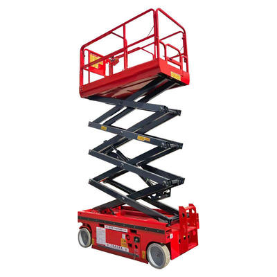 Mua 8m 10m 12m Hydraulic Mobile Scissor Lift Platform Với Capacity Load 450kg sản xuất trực tuyến