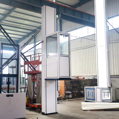 An toàn nhà xe lăn thang máy 3m-10m Hydraulic dọc nền tảng thang máy với cabin