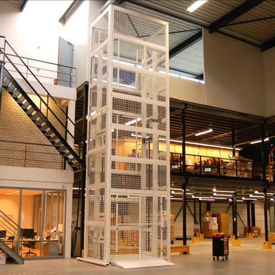 3000kg Load Cage Lift 3m Lifting Height Warehouse Freight Lift