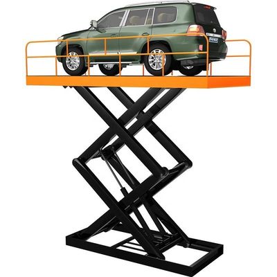 5000kg Hydraulic Electric Scissor Car Lift Table Cho bãi đậu xe