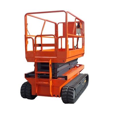 200kg 4m-6m Crawler Scissor Lift Hydraulic tự động nâng nền tảng