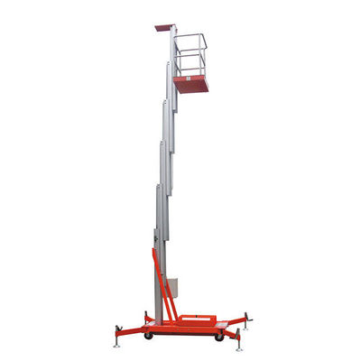 Hợp kim nhôm 10m Nâng nền tảng đơn dọc thang máy cho khách sạn