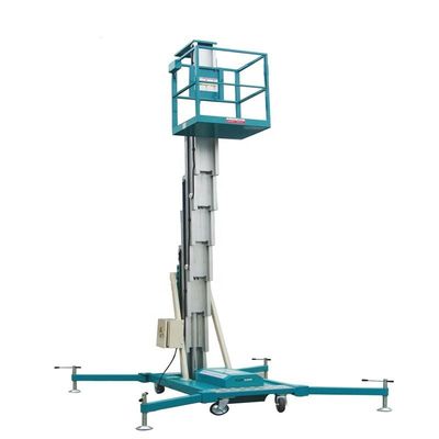 120kg sức mạnh nâng nền tảng làm việc 12m dọc mast Boom nâng
