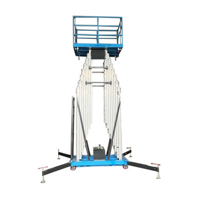 16M Nền tảng nâng kính thiên văn hai cột Nền tảng làm việc nâng thủy lực