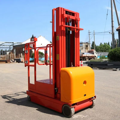 Máy chọn đơn đặt hàng điện đầy đủ Thang 300kg 4 mét Máy chọn đơn đặt hàng trên không