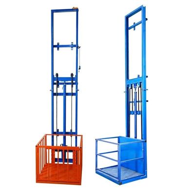 500kgs Double Mast Hydraulic Goods Lift 6m Thang máy chở hàng bên ngoài