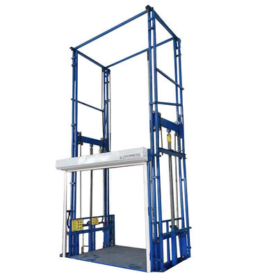 Thang máy tải hàng dọc thủy lực 2000 kg Thang máy tải hàng kho