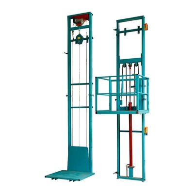 1000kg Capacity Cargo Freight Lift Warehouse Hướng dẫn sử dụng nhà máy Xe lửa