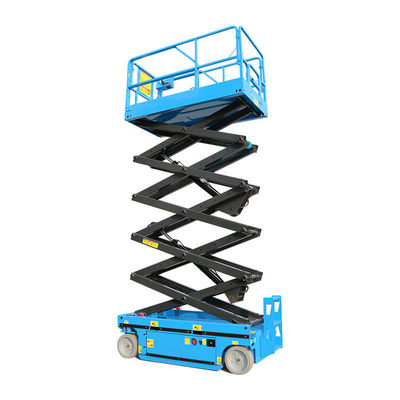 12m Aerial Work Platform Điện thủy lực nhỏ tự động kéo thang máy cho bán