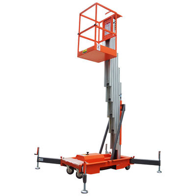 Electric Aluminum Single Mast Lift Table 9m 150kg Aerial Work Lift Platform (Máy nâng máy bay)
