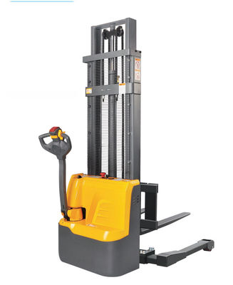 Máy xếp hàng điện 2t 3m Tự động nâng tự tải Pallet Stacker