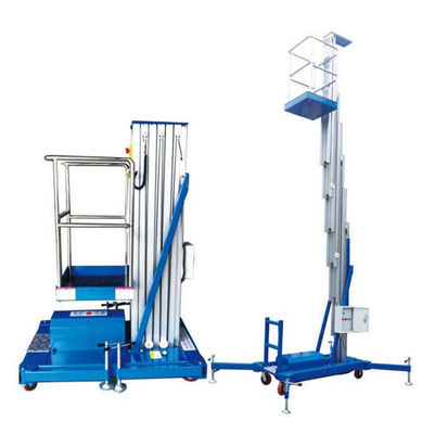 4m 6m 8m Điện thủy lực Mast Lift Alloy nhôm sàn nâng