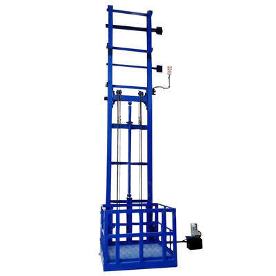 Thang máy vận chuyển hàng hóa đường sắt thủy lực 1 tấn