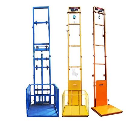 Thang máy nâng tải nhỏ điện 9 m 1 tấn Thang máy nâng hàng thủy lực