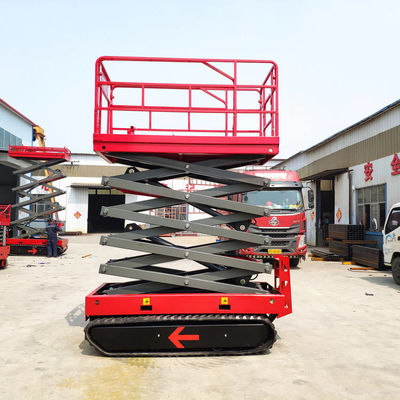 200 kg 4m 6m Cây nâng kéo có dây chuyền nền tảng nâng tự động