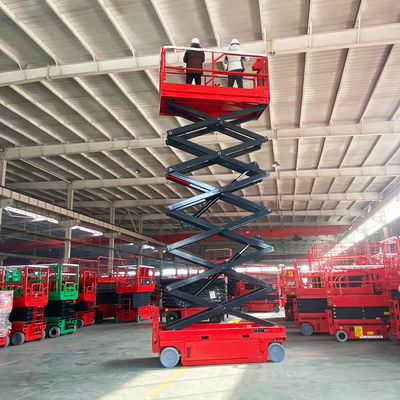 230kg 450kg tự động kéo thang máy điện hoạt động trên không Nền tảng nâng