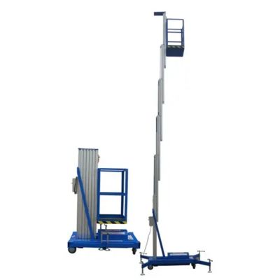 6 - 12m Hợp kim nhôm một người Hydraulic Lifting Platform Electric Aerial Lift