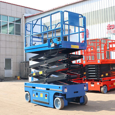 6-8m 320kg Electric Hydraulic Small Lift Platform Self Propelled Scissor Lift