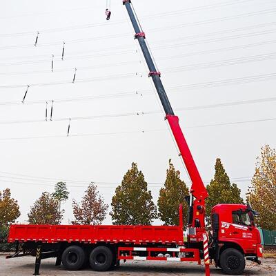 8 tấn điện thủy lực Telescopic Boom Truck gắn thang máy nâng