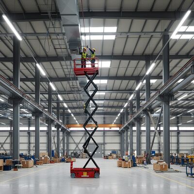 Thang nâng cắt công nghiệp 6m 8m 10m