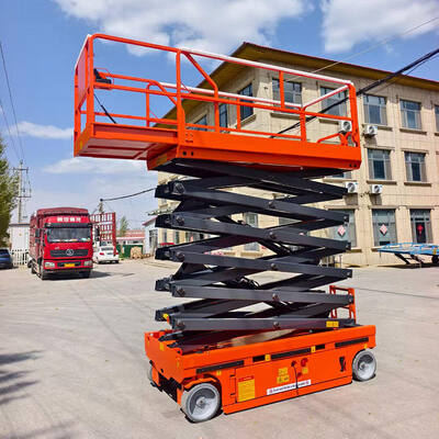 6m 8m 10m Thang máy cắt kéo nhỏ gọn Nền tảng nâng cắt kéo nhỏ thủy lực