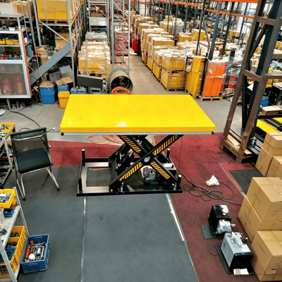Bệ nâng cắt kéo cố định Bàn nâng cố định thủy lực điện 4 tấn 1,4m
