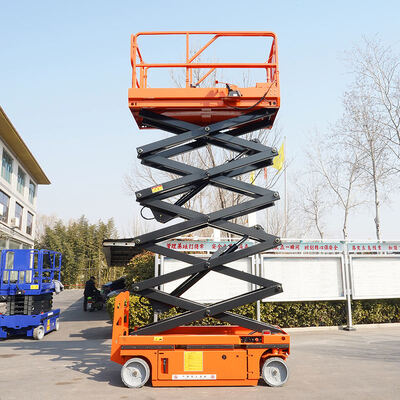 7.8m Máy nâng kéo điện thủy lực nhỏ cho công việc trên không