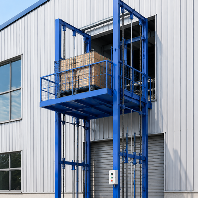 Thang máy công nghiệp treo tường Thang máy chở hàng thủy lực tại nhà