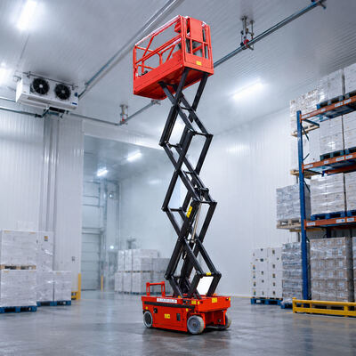 4m 6m Scissor Lift Platform Máy nâng kéo di động nhỏ cho nhà kho